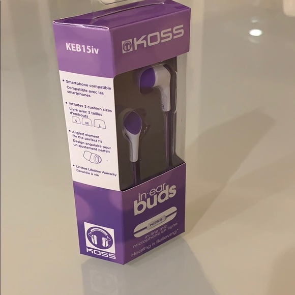 New - Koss in-ear buds - Picture 4 of 5